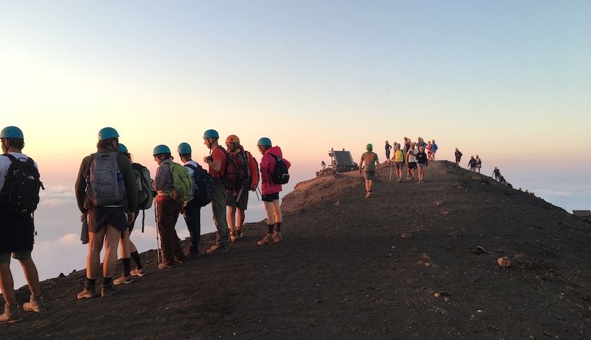 stromboli excursions - trekking stromboli