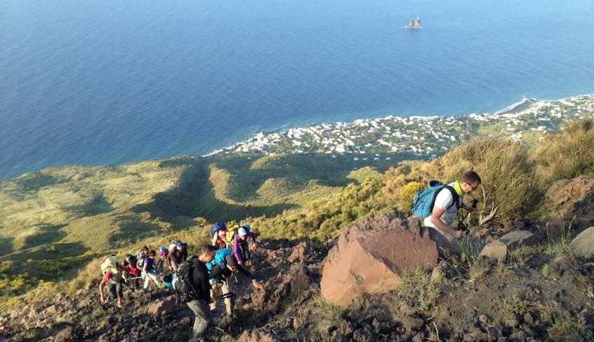 stromboli excursions - trekking stromboli