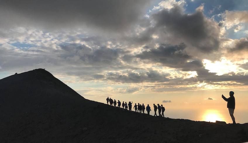 stromboli excursions - trekking stromboli