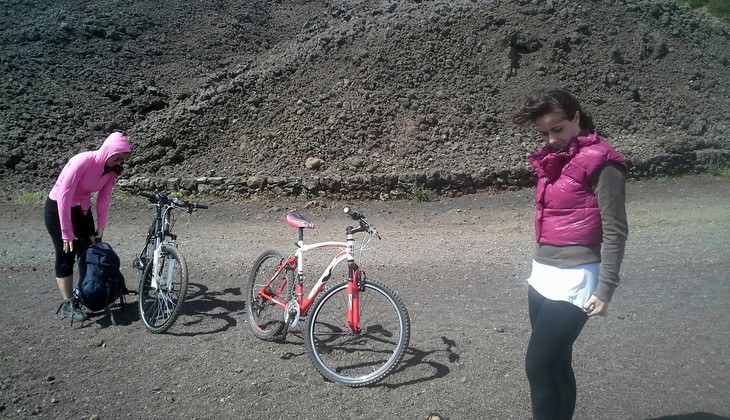 Tour Etna - travel with the bike