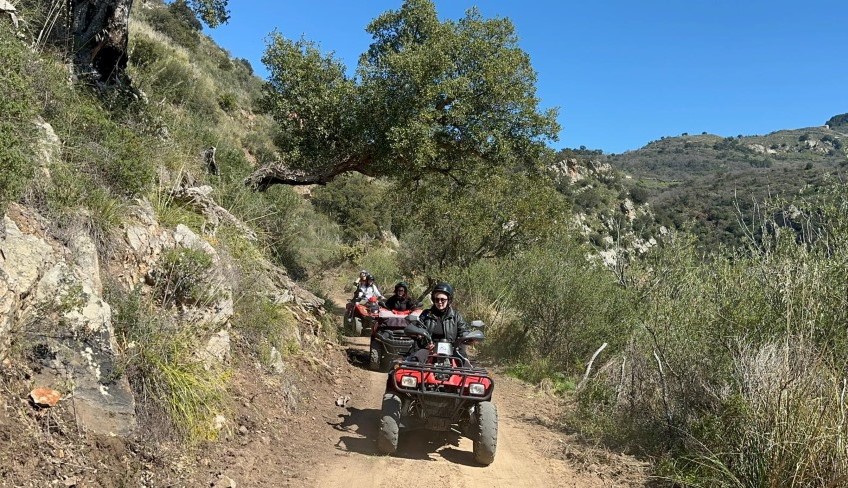   Quad San Mauro Castelverde and Zip line