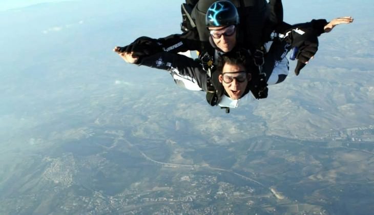 Skydiving Sicily - extreme sports in Sicily 