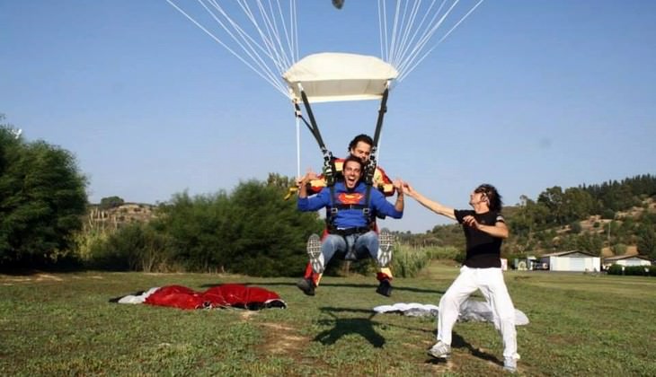 Skydiving Sicily - extreme sports in Sicily 