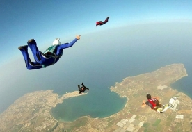 Skydiving Sicily - school sport Sicily 