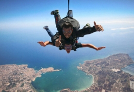 Sport & Adventure Holiday in Sicily -Skydiving Sicily