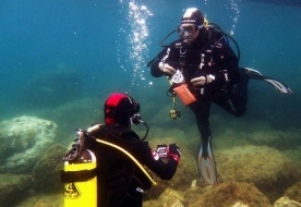 Sport & Adventure Holiday in Sicily -Diving Taormina