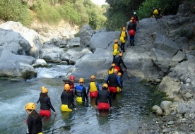 Rafting Sicily - travel in the nature 