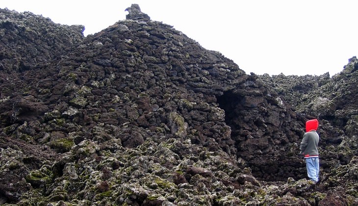 hiking Etna - volcano sicily