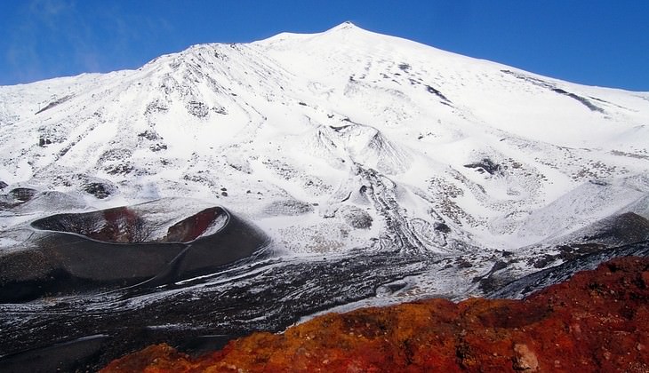 hiking Etna - volcano sicily