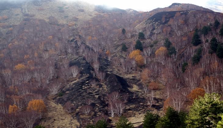 hiking Etna - volcano sicily