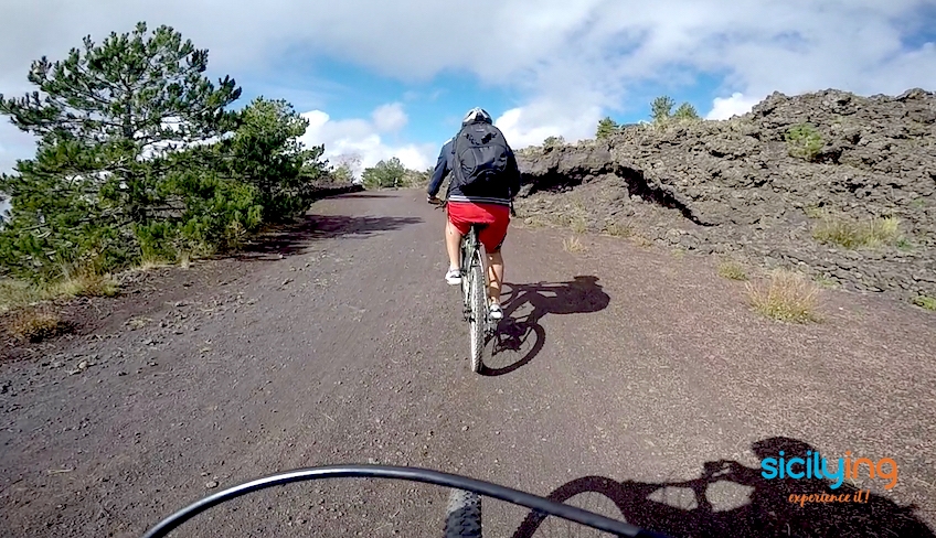 etna tour in e-mtb