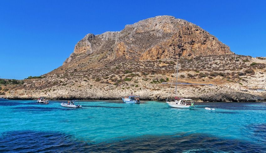 Cruise in Egadi - west of Sicily