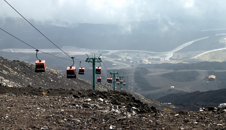 Nature Holiday in Sicily - Funivia Etna