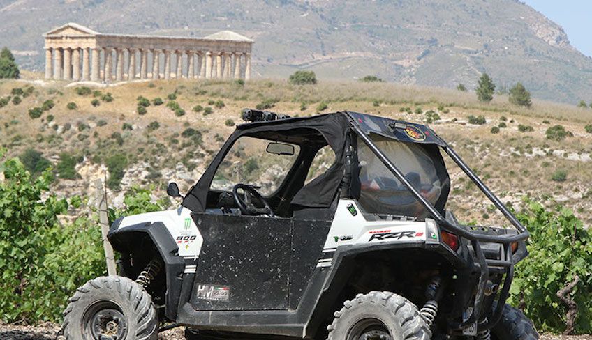 Visit Segesta - quad rental Sicily