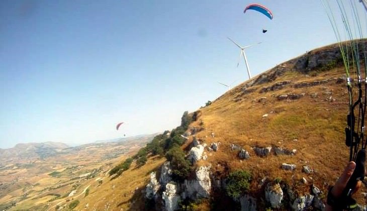 Paragliding in Italy - flights to sicily