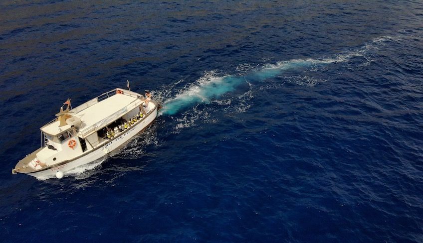 Diving in Sicily - water sports