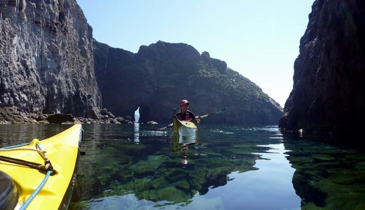 Kayak in Italy - guided kayak tour