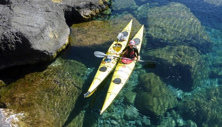 Kayak in Italy - guided kayak tour