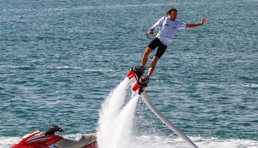 Flyboard in Italy - extreme water sports