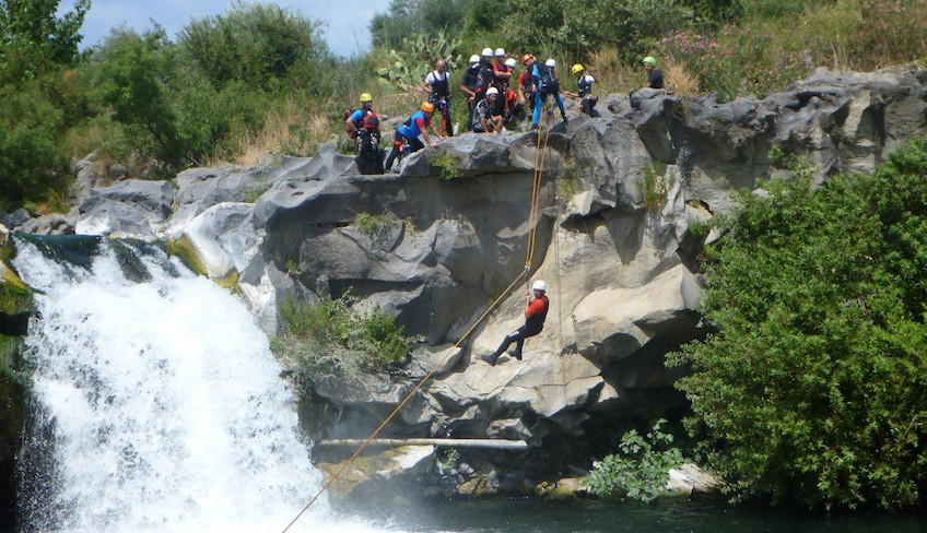 Sport & Adventure - Holiday in Sicily - Canyoning