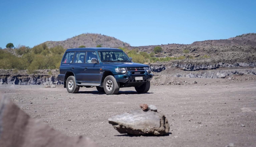 Jeep e trekking Etna