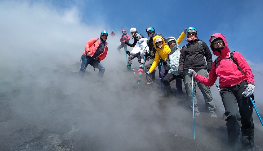 trekking etna