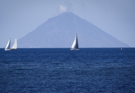 sailing aeolian islands -  