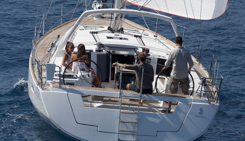 sailing aeolian islands - 