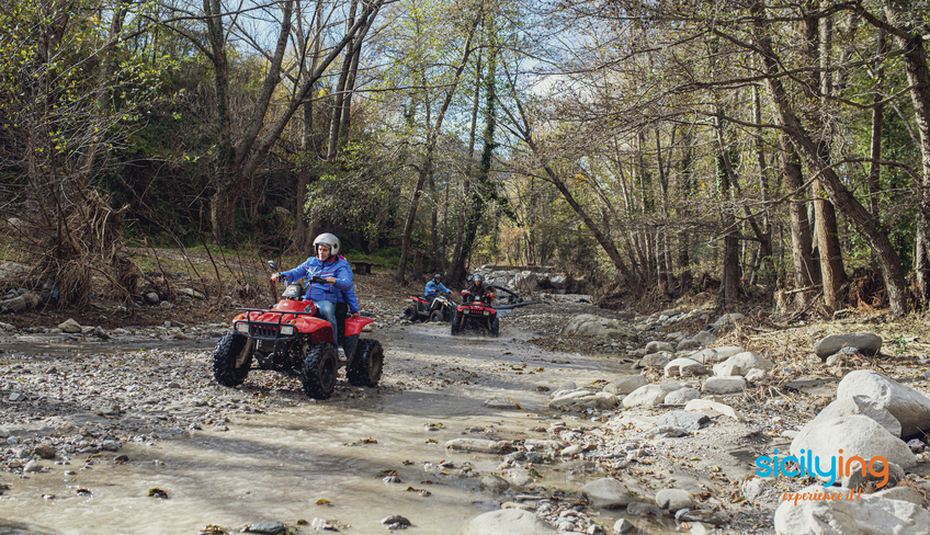 Sport & Adventure Holiday in Sicily -Etna quadbiking