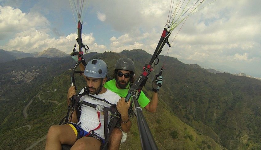 Paragliding in Sicily - 